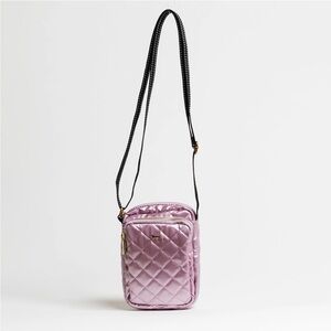 SCOUT “The Micromanager” Quilted Crossbody Bag Iridescent Purple, NWOT